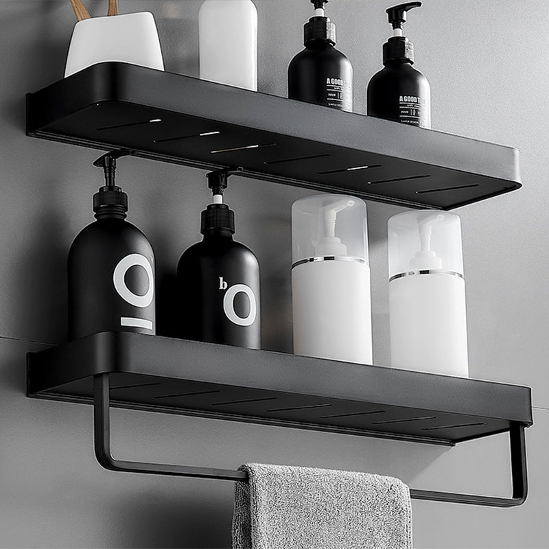 Juego de baño moderno negro mate de 1/2 piezas de acero inoxidable
