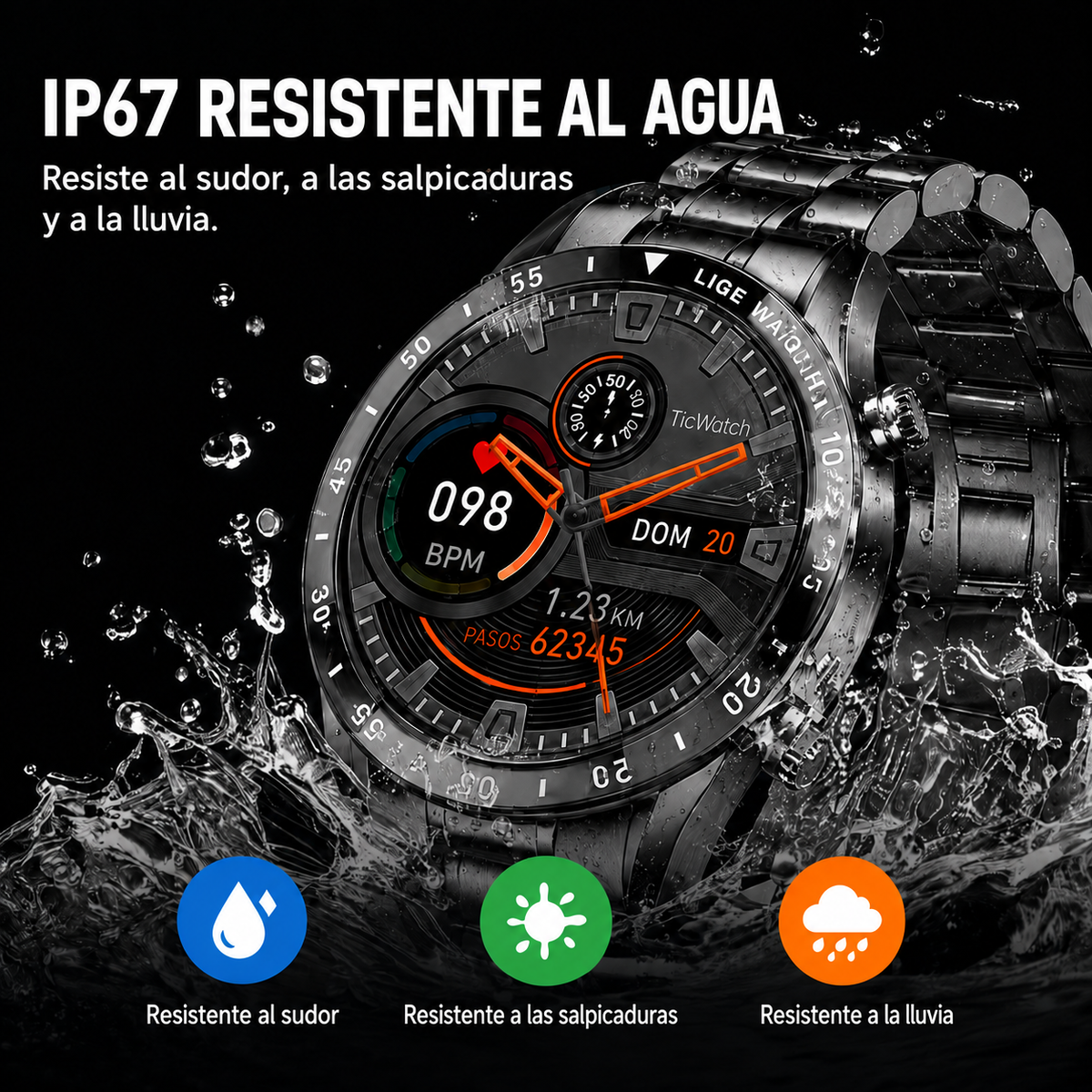 Reloj Inteligente de Lujo 4G - Para Llamadas y Conectividad con Estilo