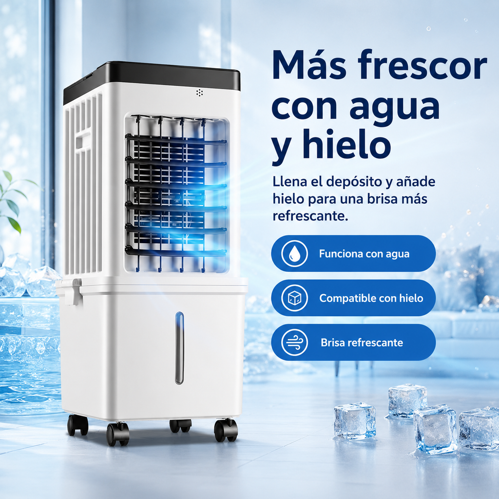 Enfriador de aire portátil sin ventana para el hogar y la oficina