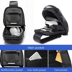 Bolso Cruzado Antirrobo | Landy Carry Without Worry | Oxford Impermeable | Puerto de Carga USB | Mochila Unisex para Viajes