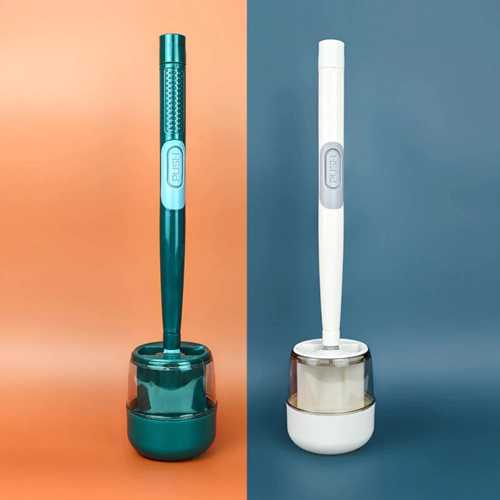 Cepillo de inodoro flexible para una limpieza precisa y fácil