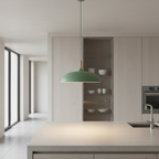 Lámpara Colgante Haft - Iluminación de Cocina Escandinava con Madera y Hierro