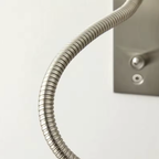 Aplique de Pared Minimalista - Focos de Lectura Ajustables en Metal Dorado/Plateado