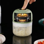 Picador de ajo recargable por USB