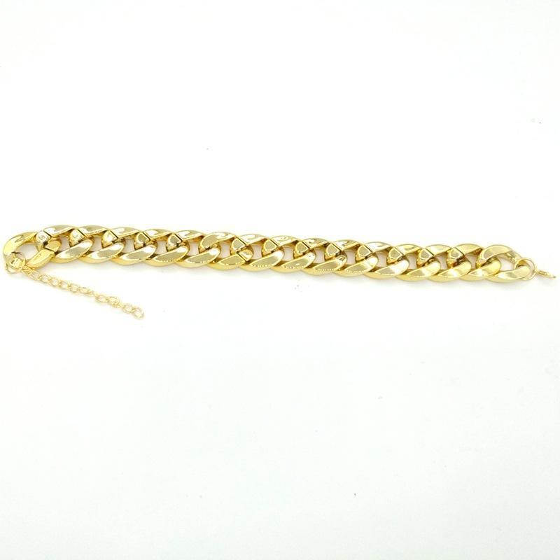 Collar de Cadena Gruesa de Oro para Mascotas