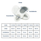 Plantillas OrthoStep ComfortFit | Contra el dolor en los talones y la fascitis plantar | Soporte para el arco del pie y amortiguación