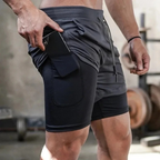 Pantalones Cortos Deportivos Transpirables FlexStride para Hombre