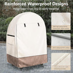 Cubierta Impermeable para Silla Huevo con Doble Cremallera – Solara