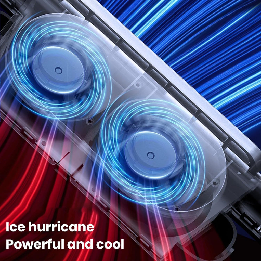 Ventilador de enfriamiento para automóvil USB de 3 velocidades y soporte para reposacabezas – AutoBreeze (1+1 GRATIS)