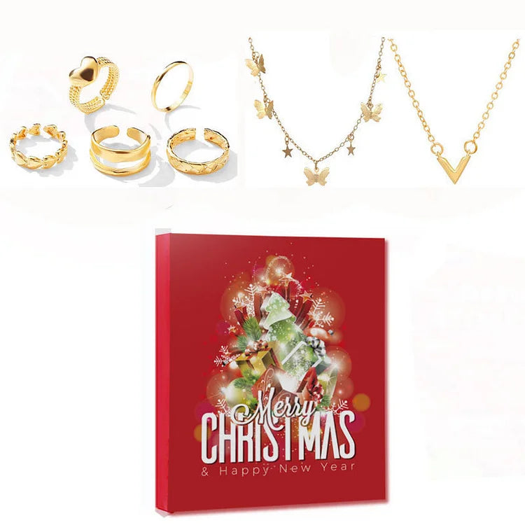 Calendario de Adviento de Joyería de Oro/Plata | Livia