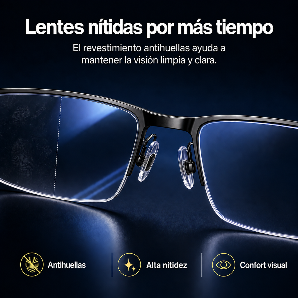 Gafas Progresivas Inteligentes Alemanas Aerisyn Con Focalización Multi-Zona