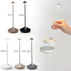 ZenLume | Lámpara de Mesa LED Minimalista - Iluminación Inalámbrica e Impermeable Regulable
