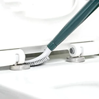 Cepillo de inodoro flexible para una limpieza precisa y fácil