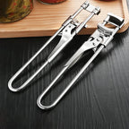 Abrelatas portátil ajustable de acero inoxidable
