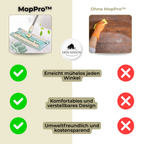 MopPro – El práctico mop plano para suelos impecablemente limpios