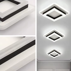 Luz de Techo Cuadrada Moderna - Iluminación LED Eficiente en Energía
