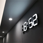 Reloj de Pared LED 3D Moderno – Pantalla Digital Atractiva