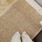 DOORCOUTURE – Alfombra de Entrada Vintage Antideslizante para Pisos Limpios y Cómodos