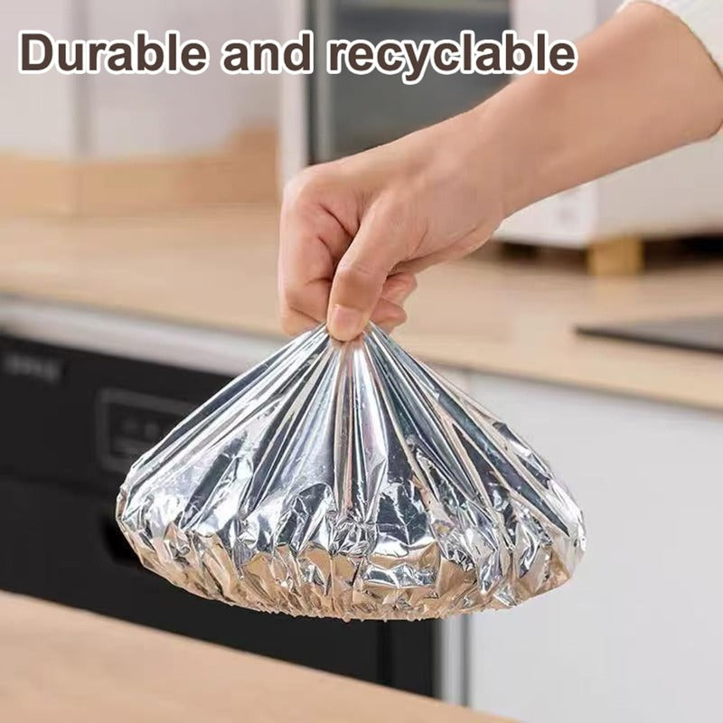 Cubiertas de Alimentos de Aluminio Aisladas