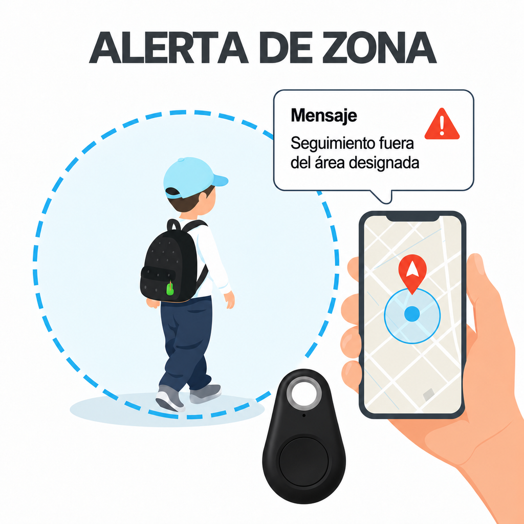 SafeTrack | Localizador GPS con Seguimiento en Vivo para Niños, Mascotas y Objetos de Valor