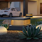Luz Solar de Poste Exterior - Impermeable IP65