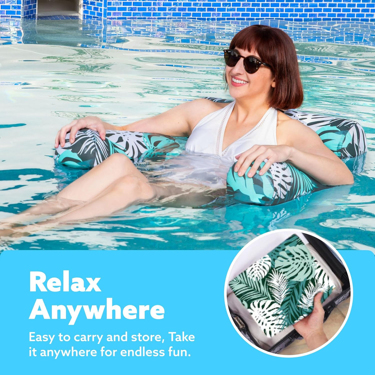 Sillas Flotantes Inflables para Piscina