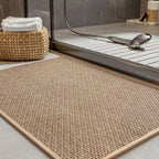 Alfombra de Baño Antideslizante de Confort Trenzado