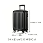 Maleta de Viaje Elegante con 4 Ruedas – Compacta y Resistente para Aventuras Mundiales