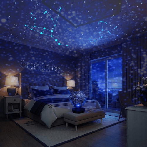 A+ GalaxyEstrellas - Proyector de Estrellas - Iluminación Creativa y Ajustable