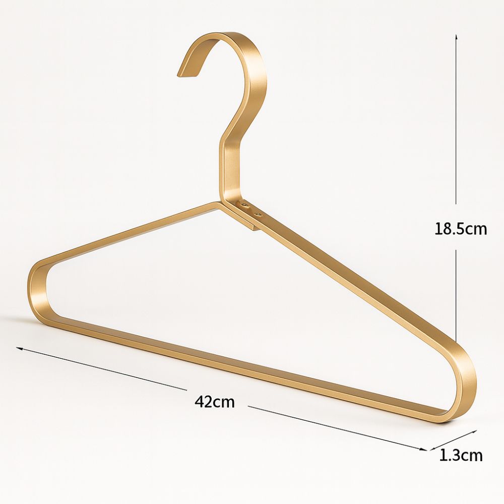 Perchas de Ropa Slimline de Aleación