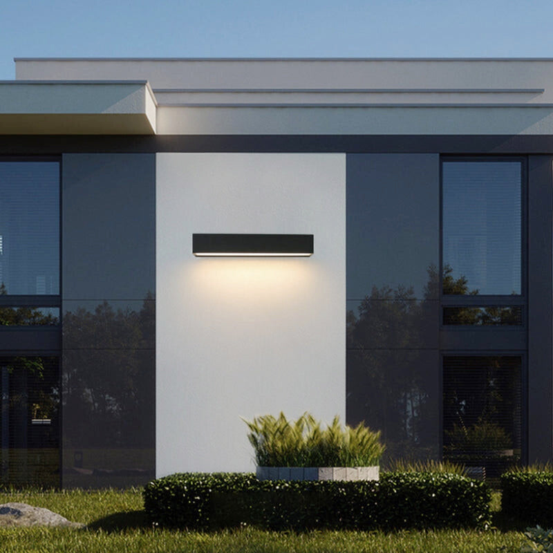 Lámpara de Pared Solar LED – Lámpara Minimalista para Exterior con IP65