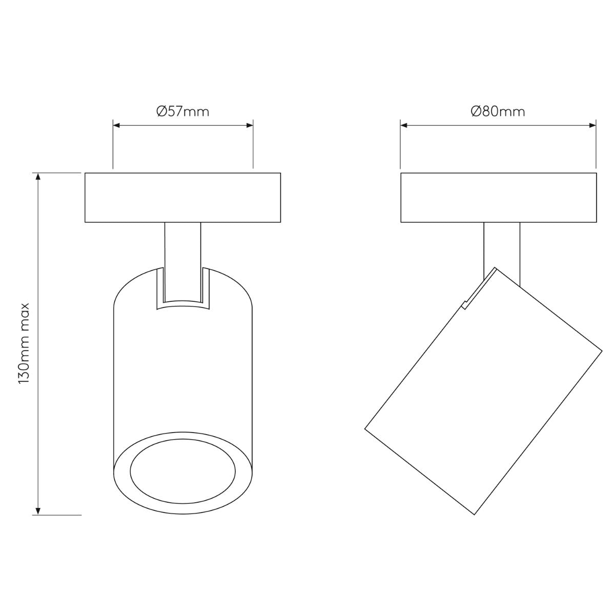 Astro Ascoli Interruptor Simple