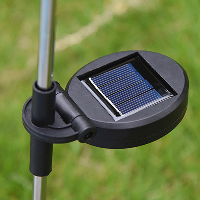 Moderna Luz Exterior LED de Lavanda Falsa Solar Impermeable de Acero Inoxidable PC y ABS para Jardín y Terraza