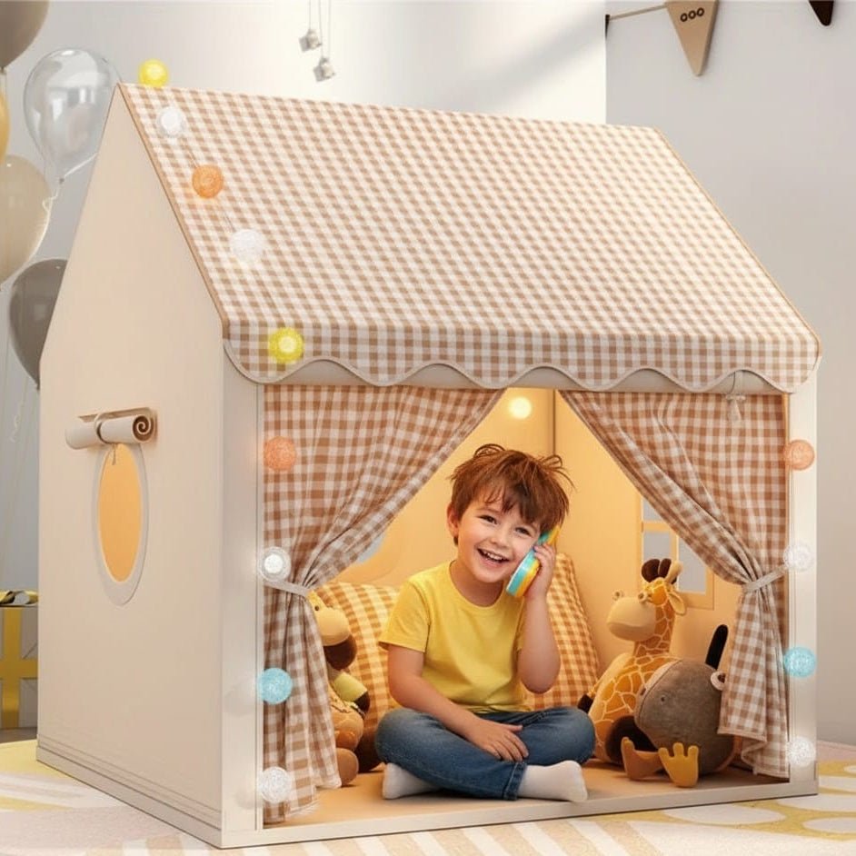 Tienda de Juegos Interior para Niños Diseño Acogedor