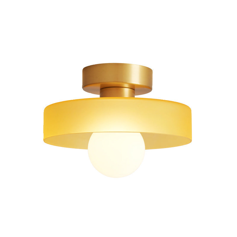 Luz de Techo LED de Vidrio - Regulable