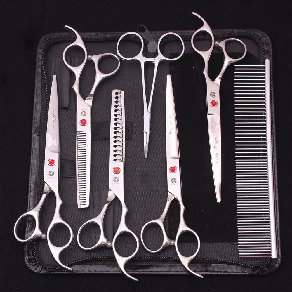 Professional dog grooming scissors