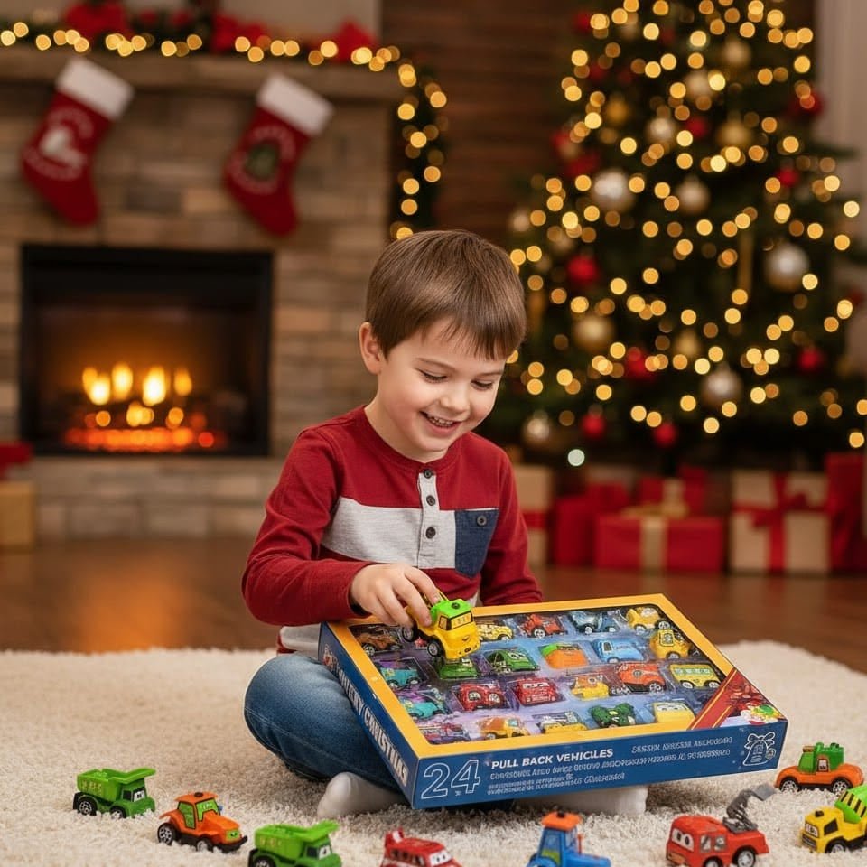 SPEEDJOY – Calendario de Adviento de Autos 2026 para niños y pequeños