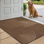 Alfombra de Entrada con Hilo Curvado