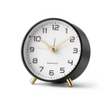 Gaëtan - Reloj Despertador Nórdico Minimalista de Mesa