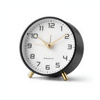 Gaëtan - Reloj Despertador Nórdico Minimalista de Mesa