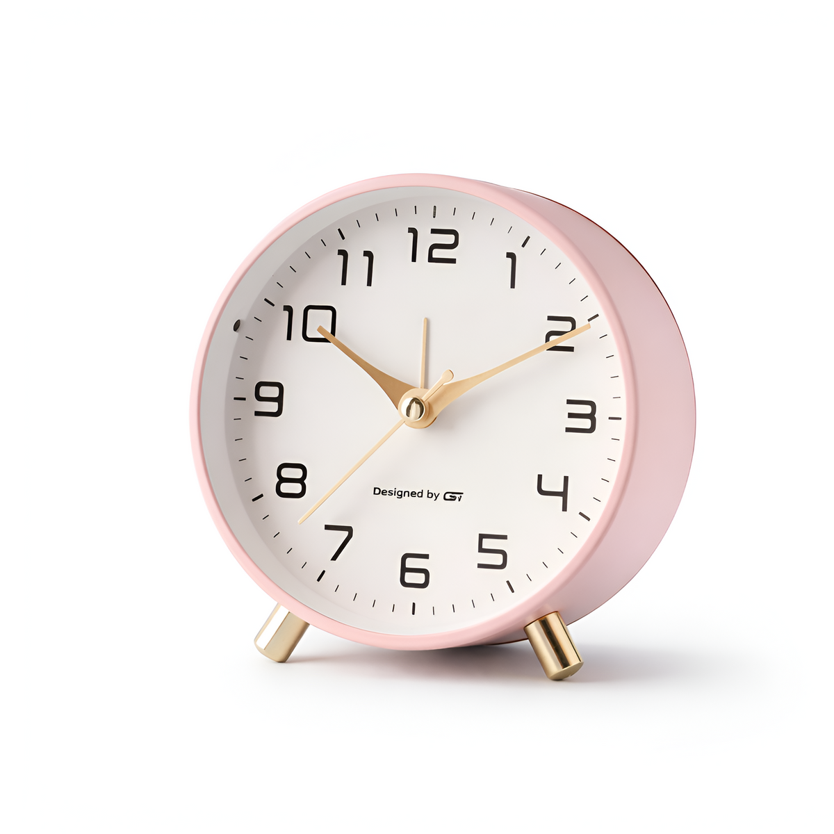 Gaëtan - Reloj Despertador Nórdico Minimalista de Mesa