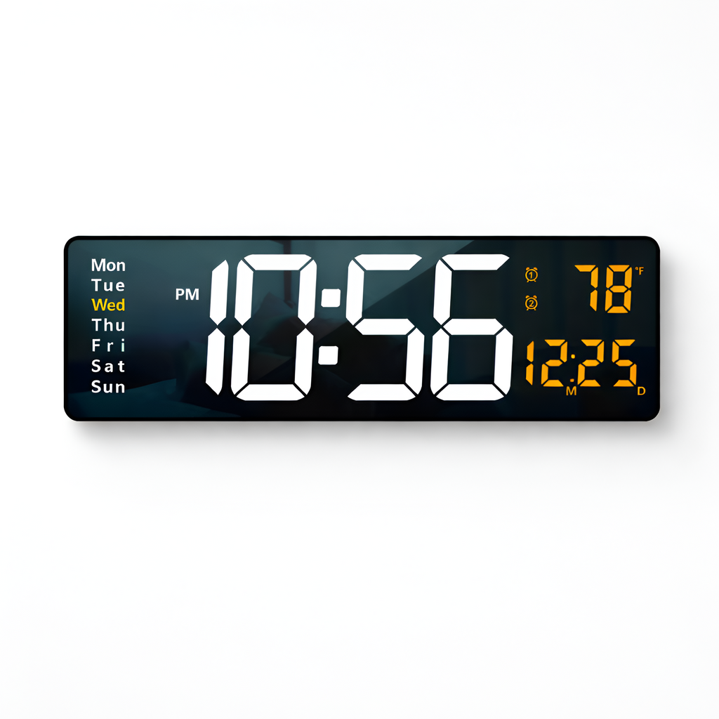 Joram - Reloj de pared digital pantalla grande