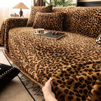 Funda de Sofá de Leopardo Acogedora