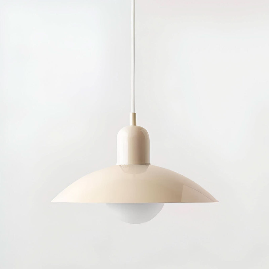 Lámpara Colgante Macaron Bauhaus Moderna – Pantalla de Hierro