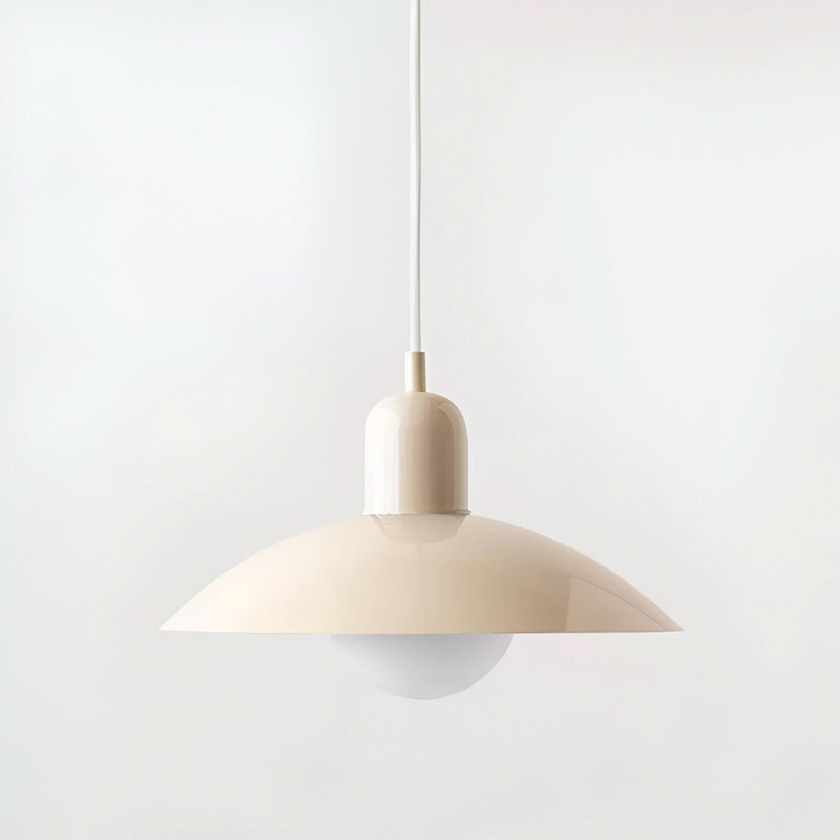 Lámpara Colgante Macaron Bauhaus Moderna – Pantalla de Hierro