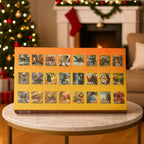 ORNABOX – Calendario de Adviento de 24 piezas para una decoración navideña festiva