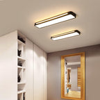 Lámpara de techo LED nórdica – alargada, regulable y moderna