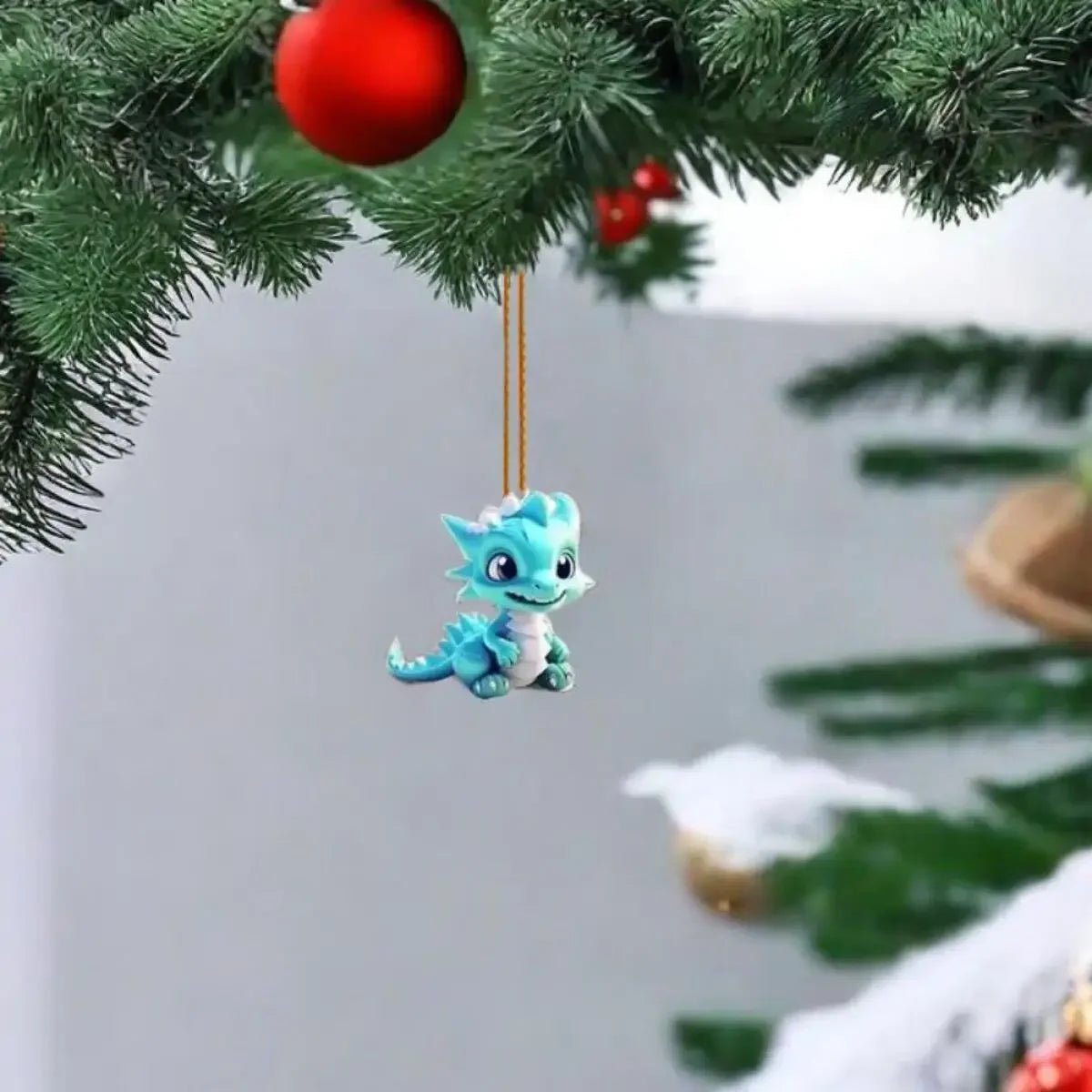 MYTHICALXMAS – Calendario de Adviento de 24 días con adorables colgantes de dragones