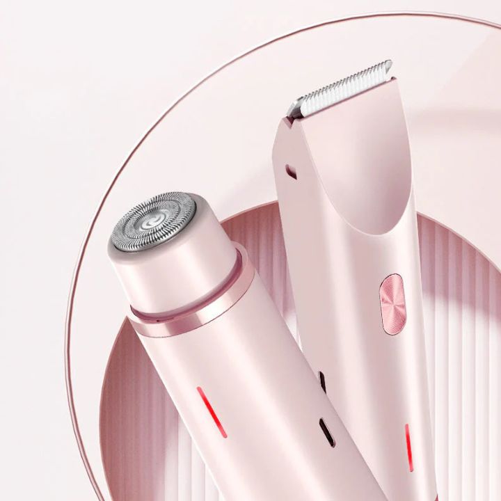 Dame 2-en-1 Recortadora para Cara y Cuerpo