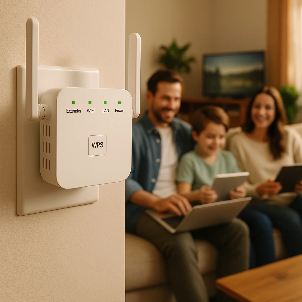 SpeedWave WiFi Amplificador – Internet Súper Rápido en Cada Habitación